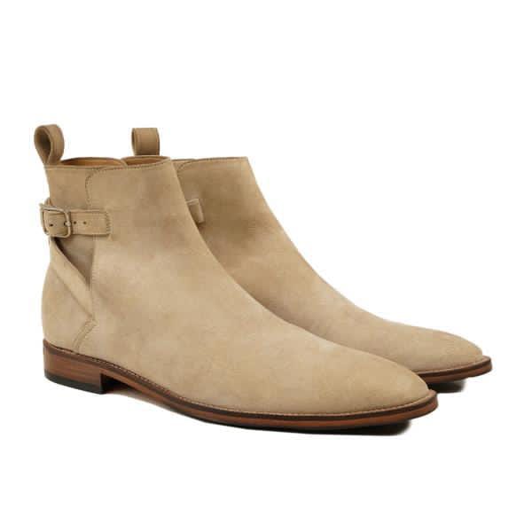 Camel Kid Suede Men Jodhpur Boot